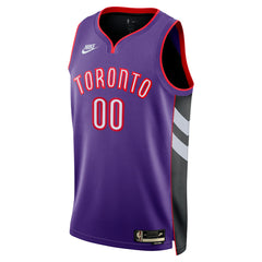 NBA Toronto Raptors Unisex Adult Swingman Custom Jersey - Classic Edition - Purple