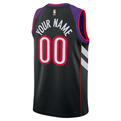 NBA Toronto Raptors Unisex Adult Swingman Custom Jersey - Classic Edition - Purple