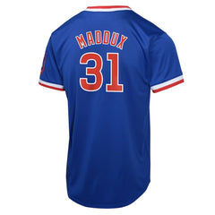 MLB Greg Maddux Chicago Cubs Nike Youth Cooperstown Collection Limited Jersey - Royal