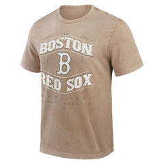 Boston Red Sox Darius Rucker Collection by Fanatics Sun Faded T-Shirt - Tan T-shirts