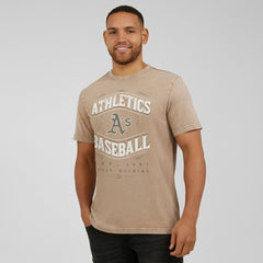 Athletics Darius Rucker Collection by Fanatics Sun Faded T-Shirt - Tan T-shirts