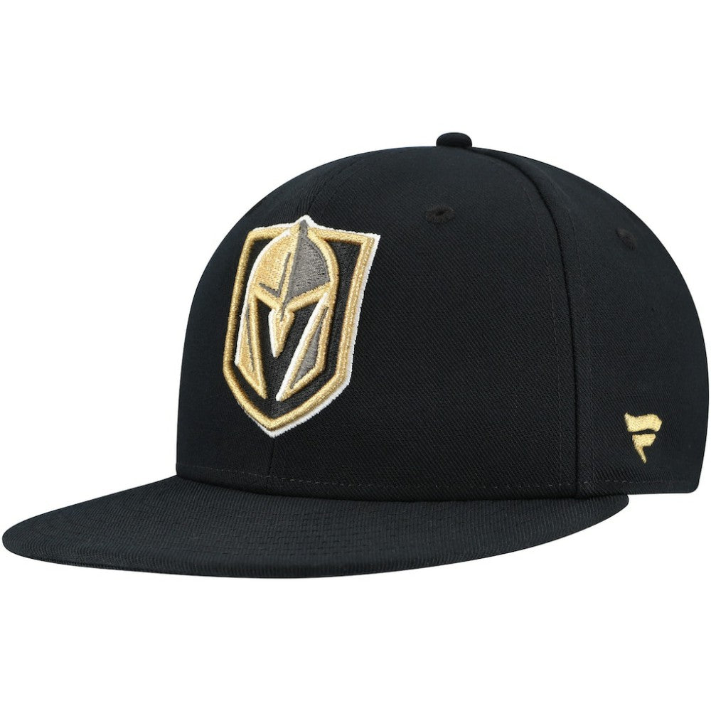 NHL Vegas Golden Knights Fanatics Core Fitted Hat - Black