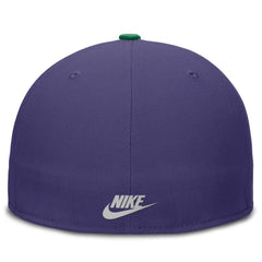 Tampa Bay Rays Nike True Primetime Two-Tone Performance Fitted Hat - Purple/Green Hats