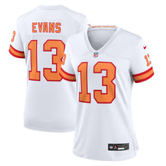 NFL Mike Evans '76 Tampa Bay Buccaneers Women's Game Jersey - White