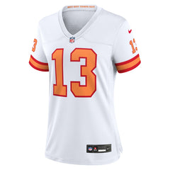 Mike Evans '76 Tampa Bay Buccaneers Women's Game Jersey White