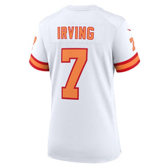 Bucky Irving '76 Tampa Bay Buccaneers Women's Game Jersey White