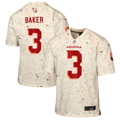 NFL Budda Baker Arizona Cardinals Youth 2025 Rivalries Collection Game Jersey - Natural