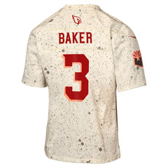 NFL Budda Baker Arizona Cardinals Youth 2025 Rivalries Collection Game Jersey - Natural