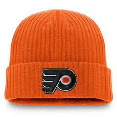 NHL Philadelphia Flyers Fanatics Component Cuffed Knit Hat - Orange