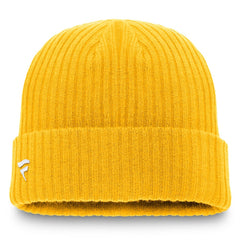 NHL Nashville Predators Fanatics Component Cuffed Knit Hat - Gold