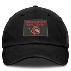 NHL Ottawa Senators Fanatics Authentic Pro Prime Adjustable Hat - Black