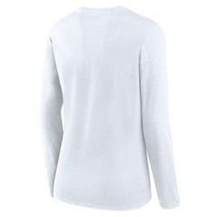 Pittsburgh Steelers Women's Long Sleeve T-Shirt White