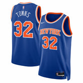 NBA Karl-Anthony Towns New York Knicks Unisex Swingman Jersey - Blue - Icon Edition