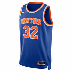 NBA Karl-Anthony Towns New York Knicks Unisex Swingman Jersey - Blue - Icon Edition