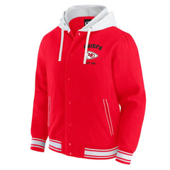 Kansas City Chiefs Darius Rucker Collection Full-Snap Hoodie Jacket Red
