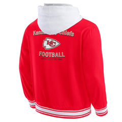 Kansas City Chiefs Darius Rucker Collection Full-Snap Hoodie Jacket Red