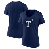 NHL Toronto Maple Leafs Fanatics Women's Primary Logo V-Neck T-Shirt - Navy