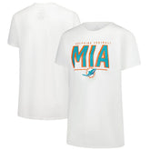 Miami Dolphins Women's Cheerleader T-Shirt White