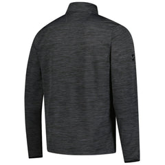 NHL Calgary Flames Fanatics Authentic Pro Lightweight Quarter-Zip Pullover - Heather Charcoal