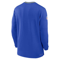 Los Angeles Rams Coach Half-Zip Sweatshirt Royal