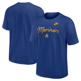 Seattle Mariners Nike Cooperstown Collection Max90 T-Shirt - Royal T-shirts