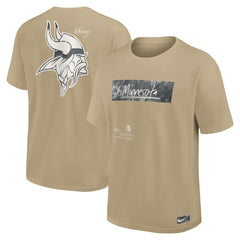 Minnesota Vikings Statement Max90 T-Shirt Tan