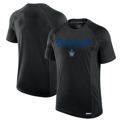 NHL Toronto Maple Leafs Fanatics Authentic Pro Tech Raglan T-Shirt - Black