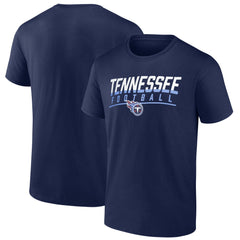 Tennessee Titans Blocked T-Shirt Navy