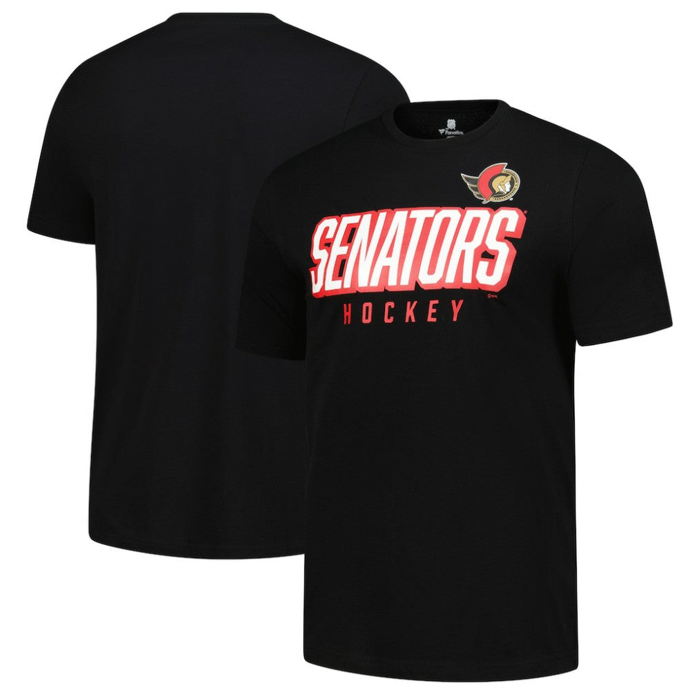 NHL Ottawa Senators Fanatics T-Shirt - Black