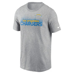 Los Angeles Chargers Local Essential T-Shirt Heather Gray