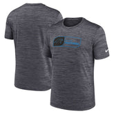 Carolina Panthers Velocity Jock Tag Performance T-Shirt Black