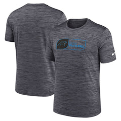 Carolina Panthers Velocity Jock Tag Performance T-Shirt Black