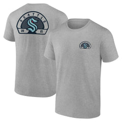 NHL Seattle Kraken Fanatics Valor T-Shirt - Gray
