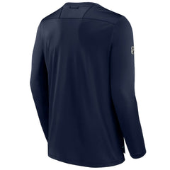 NHL Seattle Kraken Fanatics Authentic Pro Tech Long Sleeve T-Shirt - Deep Sea Blue