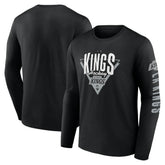 NHL Los Angeles Kings Fanatics Headline Long Sleeve T-Shirt - Black