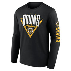 NHL Boston Bruins Fanatics Headline Long Sleeve T-Shirt - Black