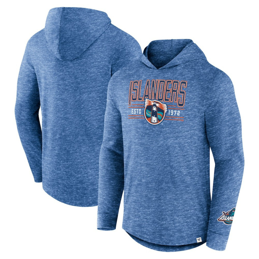 NHL New York Islanders Fanatics Slub Pullover Hoodie - Heather Royal