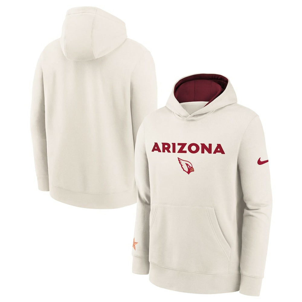 Arizona Cardinals Youth 2025 Rivalries Collection Club Hoodie Natural