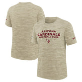Arizona Cardinals Youth 2025 Rivalries Collection Sideline Velocity Dri-FIT T-Shirt Natural