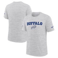 Buffalo Bills Youth 2025 Rivalries Collection Sideline Velocity Dri-FIT T-Shirt White