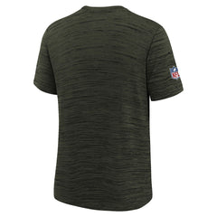 New York Jets Youth 2025 Rivalries Collection Sideline Velocity Dri-FIT T-Shirt Gotham Green
