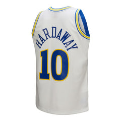 Tim Hardaway Golden State Warriors Hardwood Classics 1990/91 Swingman Jersey White