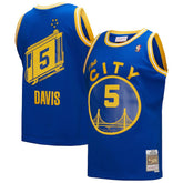 NBA Baron Davis Golden State Warriors Hardwood Classics 2004/05 Swingman Jersey - Royal
