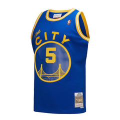 NBA Baron Davis Golden State Warriors Hardwood Classics 2004/05 Swingman Jersey - Royal