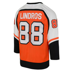 NHL Eric Lindros Philadelphia Flyers Mitchell & Ness Youth 1996/97 Power Play 2.0 Player Jersey with Captain Patch - Orange