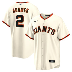 MLB Willy Adames San Francisco Giants Nike Home Replica Jersey - Cream