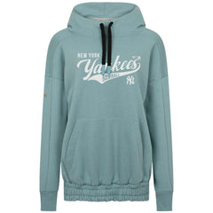 New York Yankees Levelwear Women's Waterfall Glide Pullover Hoodie - Blue Hoodies