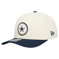 Dallas Cowboys New Era Loyal Corduroy 9SEVENTY Adjustable Hat Cream