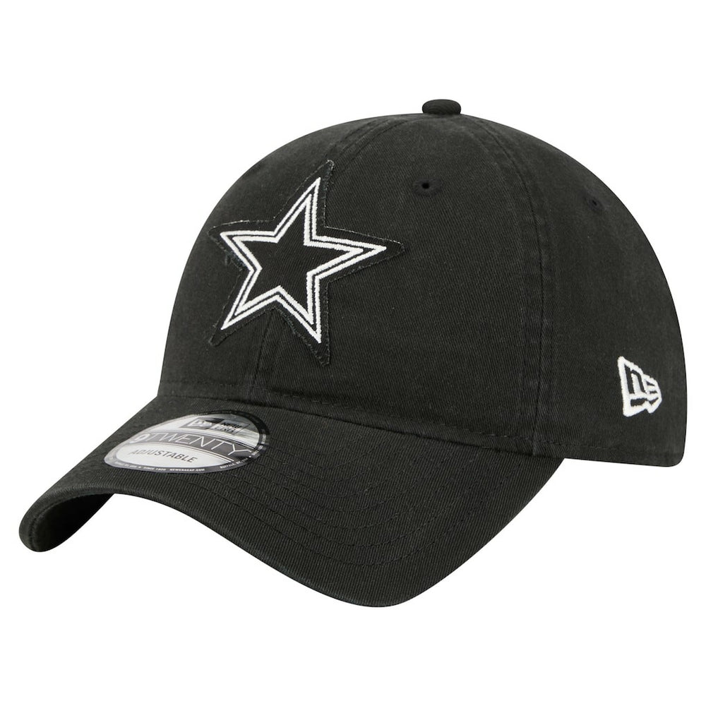 Dallas Cowboys New Era Stamp 9TWENTY Adjustable Hat Black