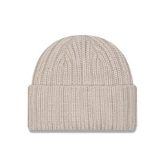Dallas Cowboys New Era Logo Applique Cuffed Knit Hat Light Beige